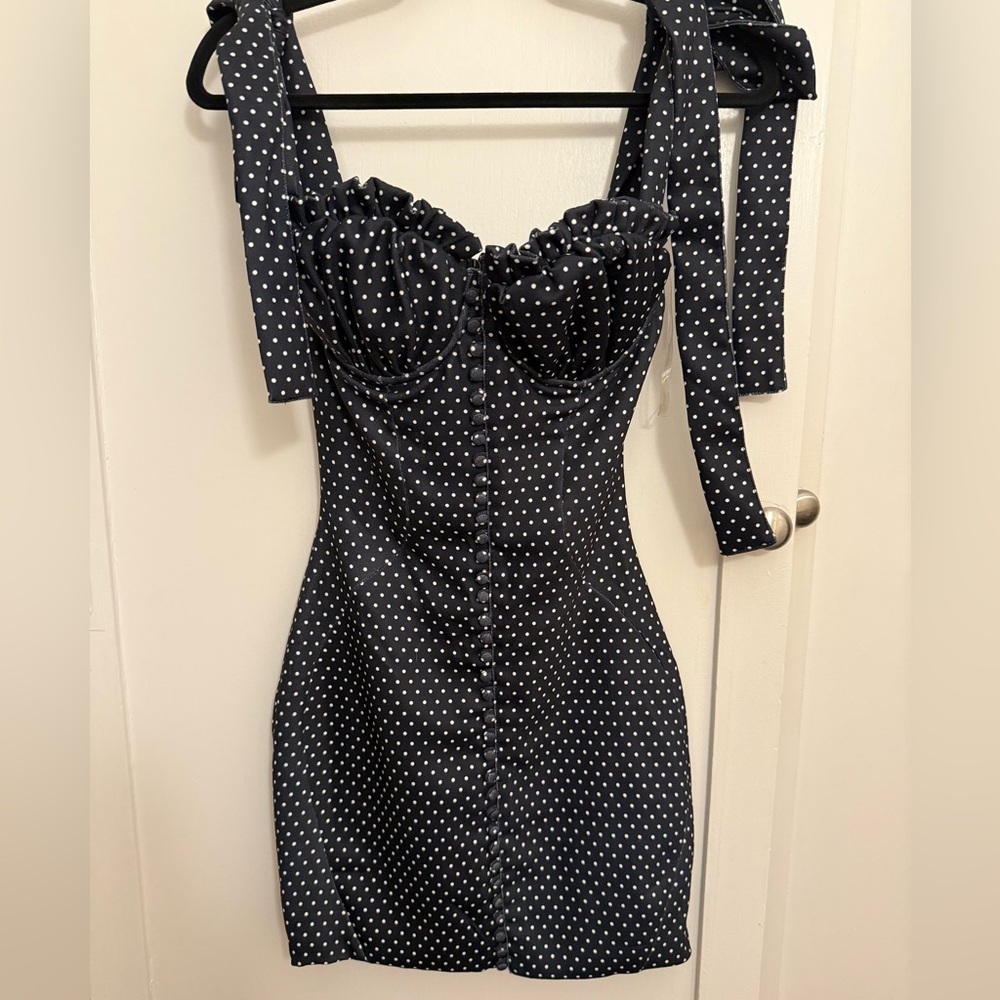 House of CB Polka Dot Dress XS